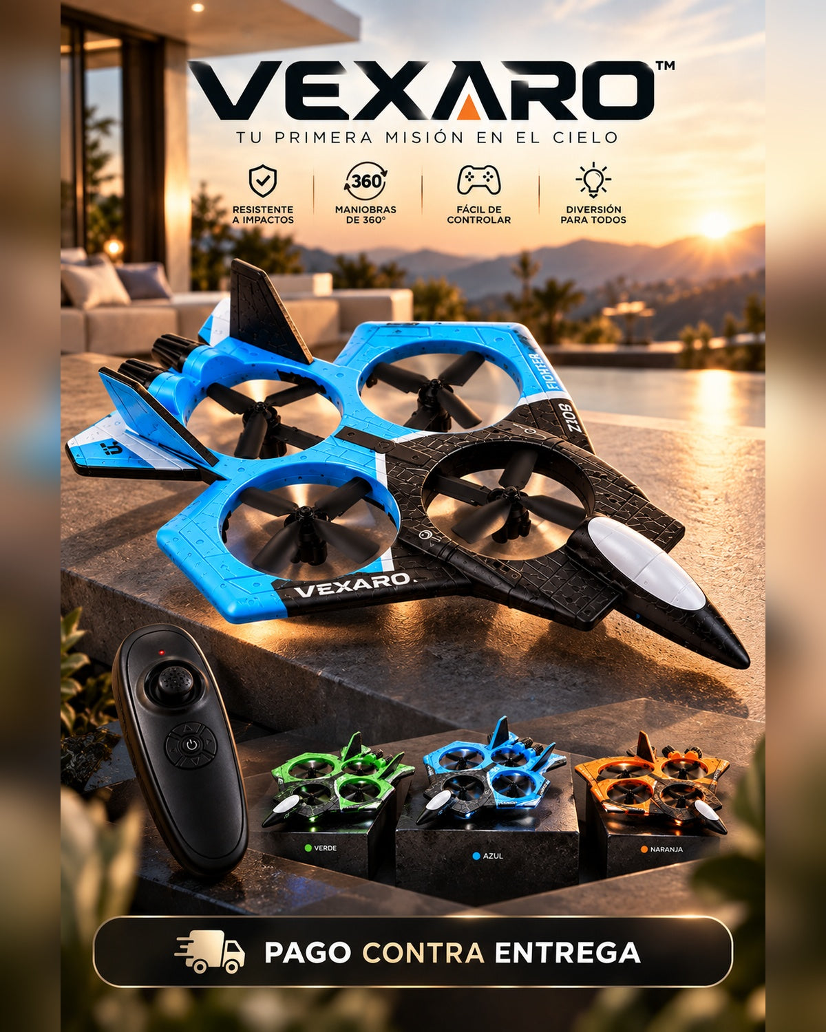 Vexaro Avión Dron