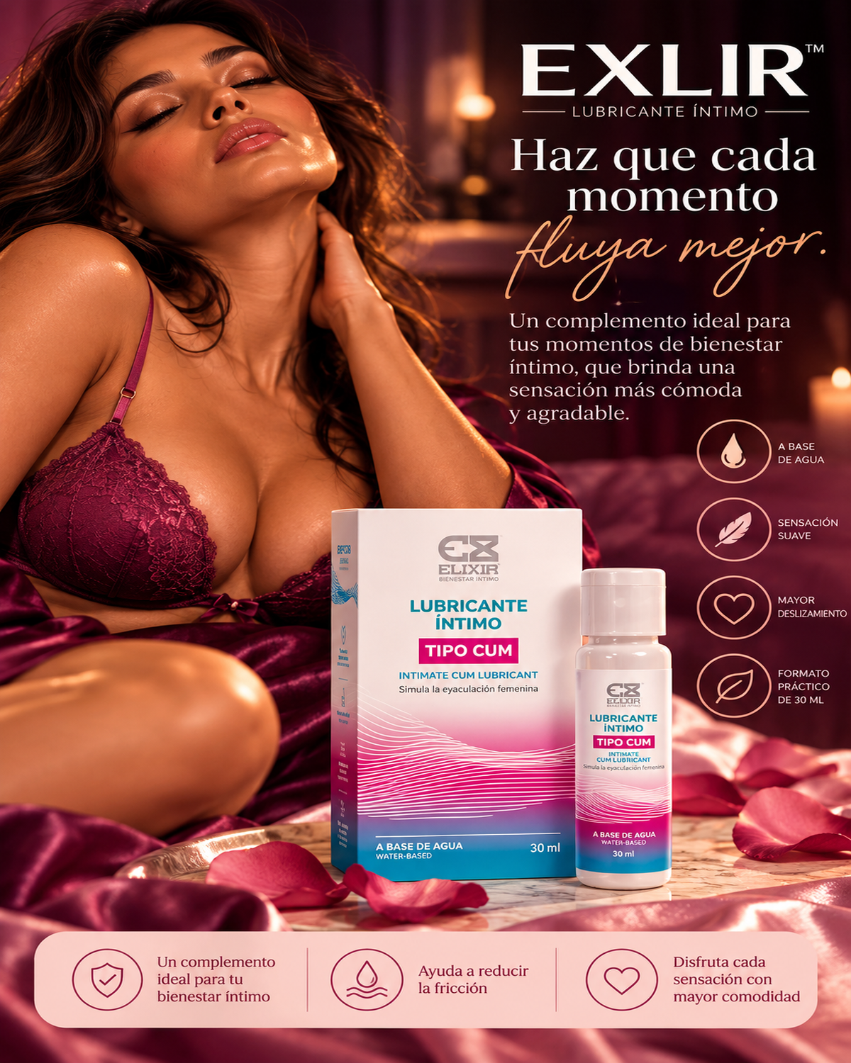 Exlir lubricante intimo tipo cum