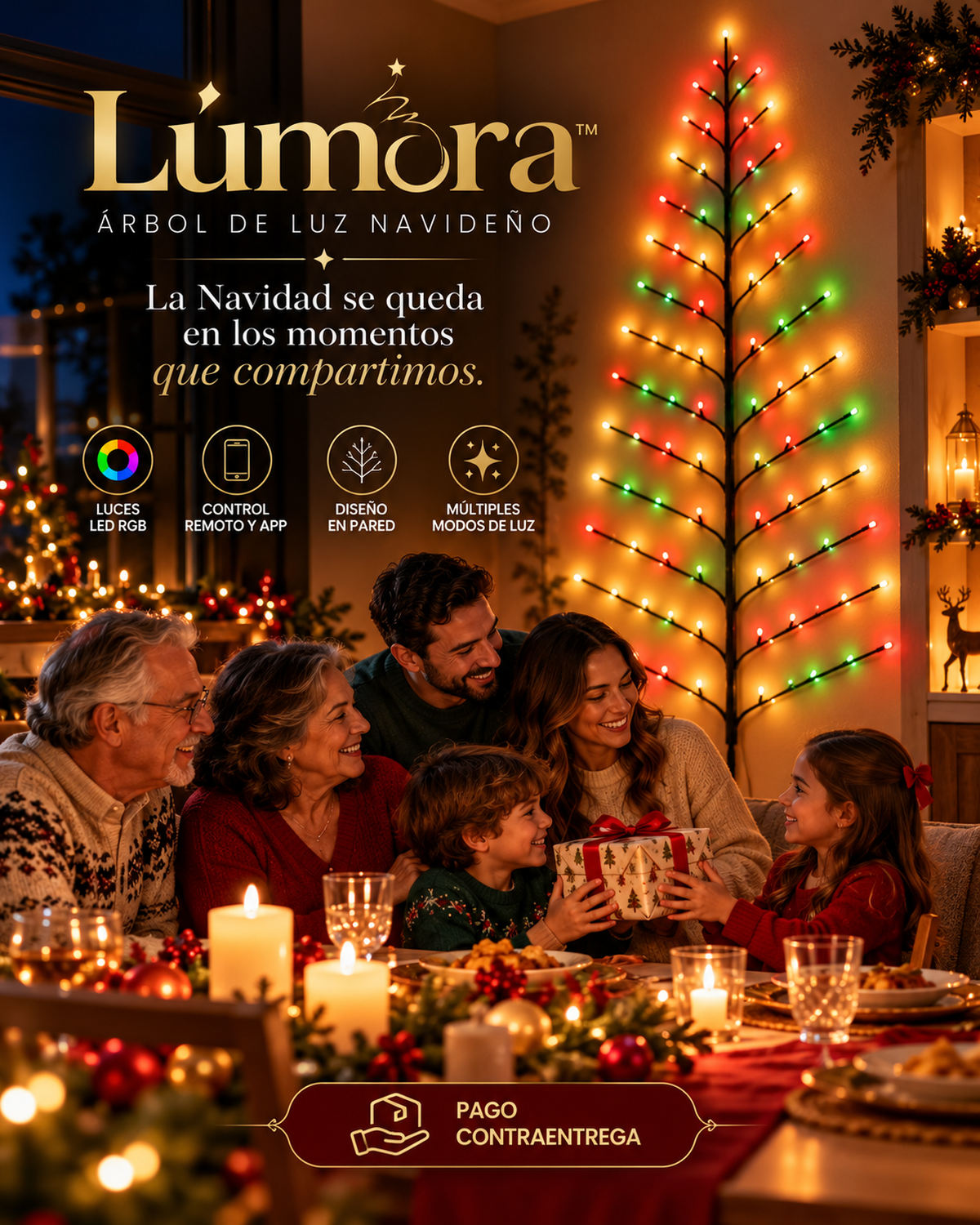 Lúmora Arbol de pared