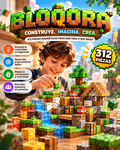 Bloqora™ – Cubos Magnéticos de Construcción x312 Piezas
