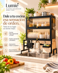 Lumié™ Escurridor y Centro de Organización para Cocina