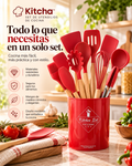 Kitcha™ Set De 12 Utensilios De Cocina Silicona
